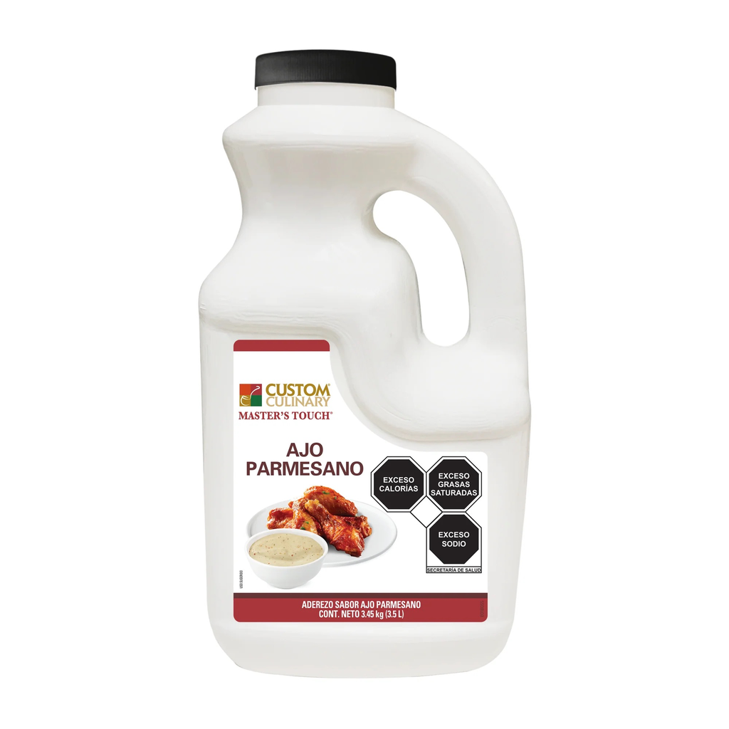 [INT223567900987] GARRAFA ADEREZO AJO PARMESANO CUSTOM CULINARY 3.45KG