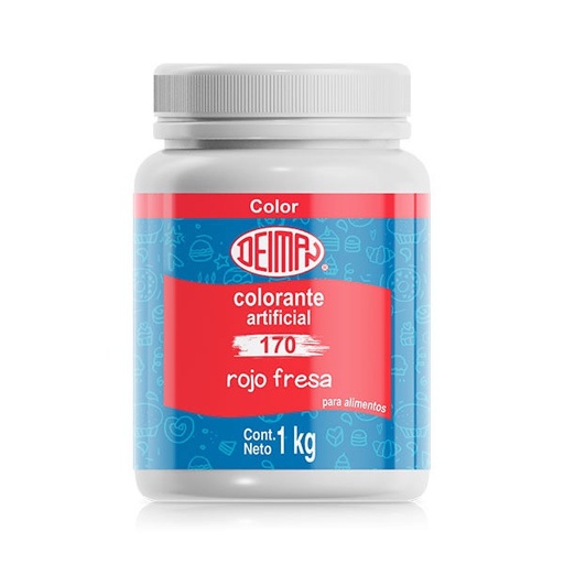 [COL-0025] Colorante en Polvo Deiman 170 Rojo Fresa 1KG