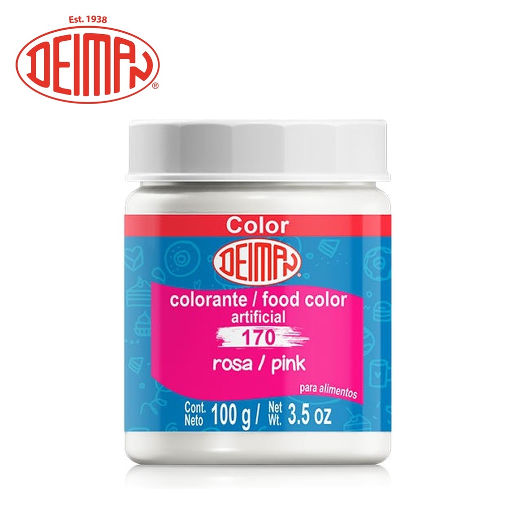 Colorante en Polvo Deiman 170 Rosa 100G