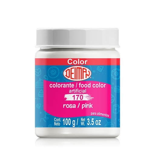 [COL-0026] Colorante en Polvo Deiman 170 Rosa 100G