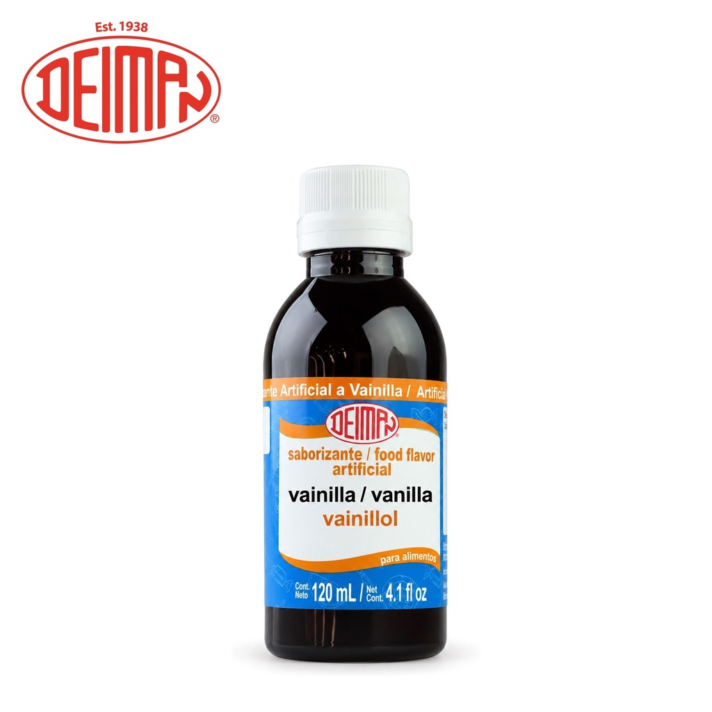 Concentrado Vainilla Vainillol Deiman 120ML (Sabor, Color y Aroma)
