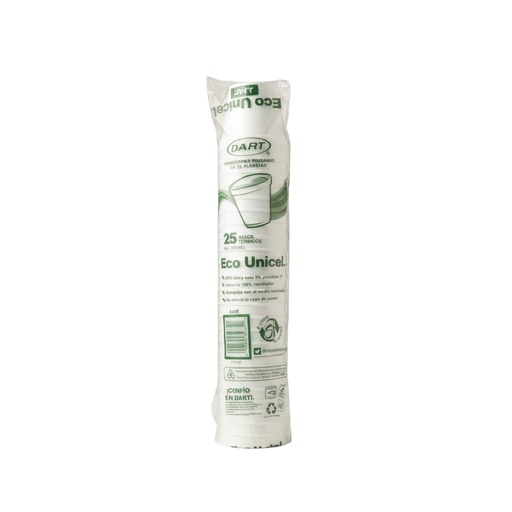 [VT44-1161] Vaso Térmico 4oz (4J4A) Unicel Dart 25PZ