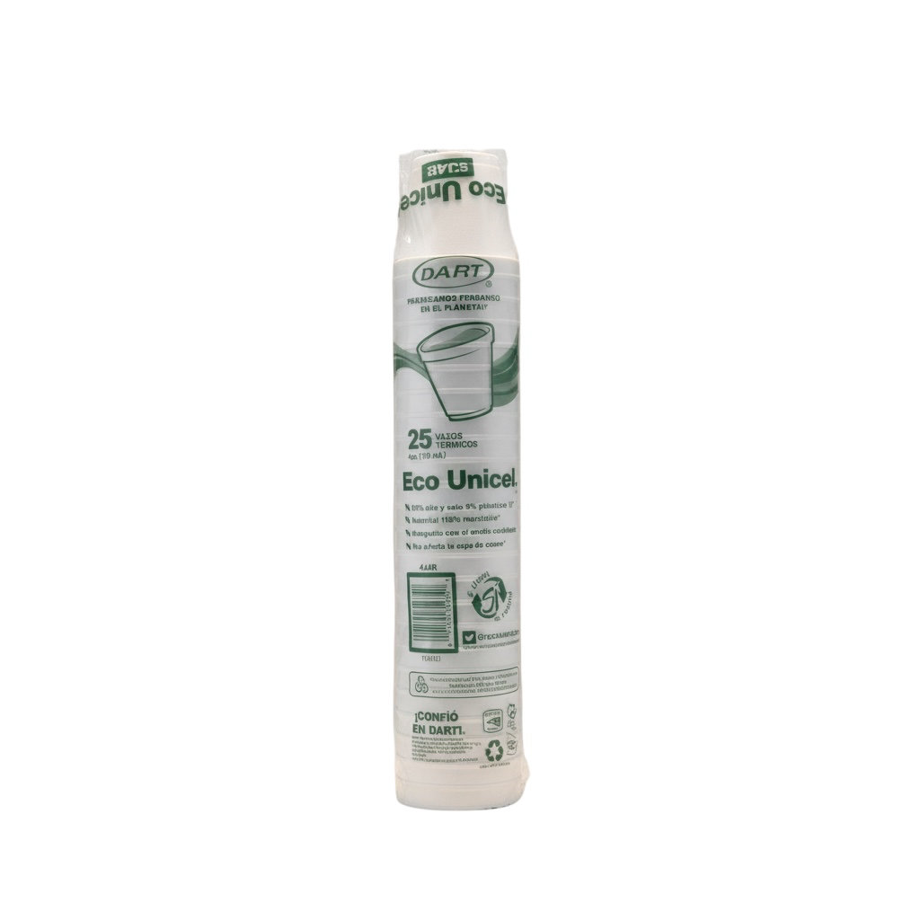 Envase Térmico 4oz (4J6R) Unicel Dart 25u