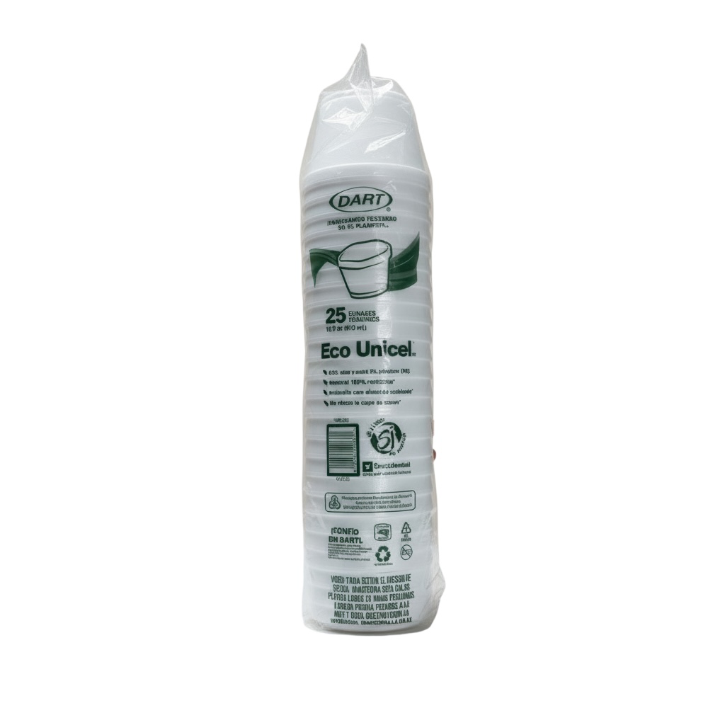ENVASE TÉRMICO 16oz (16MJ32) UNICEL DART 25u