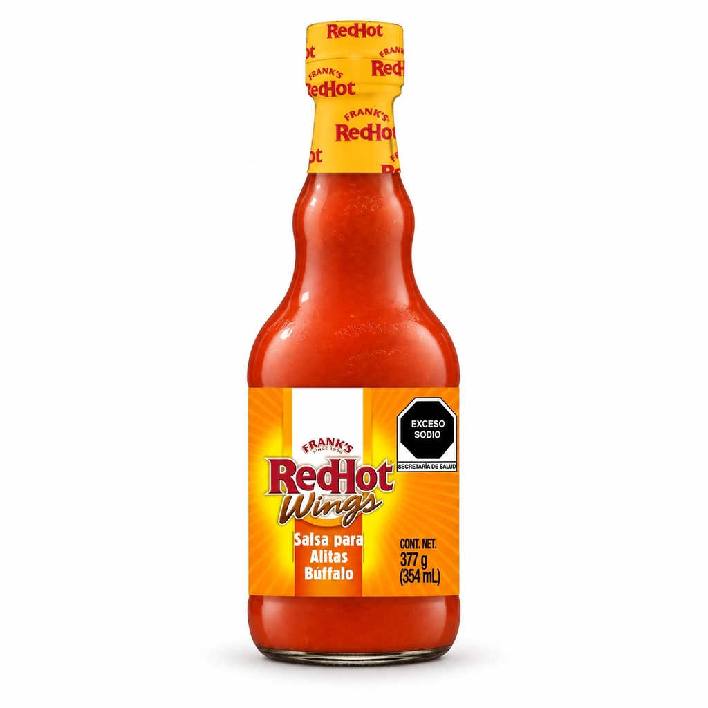 Salsa para Alitas RedHot Frank’s 377 g (354 ml)