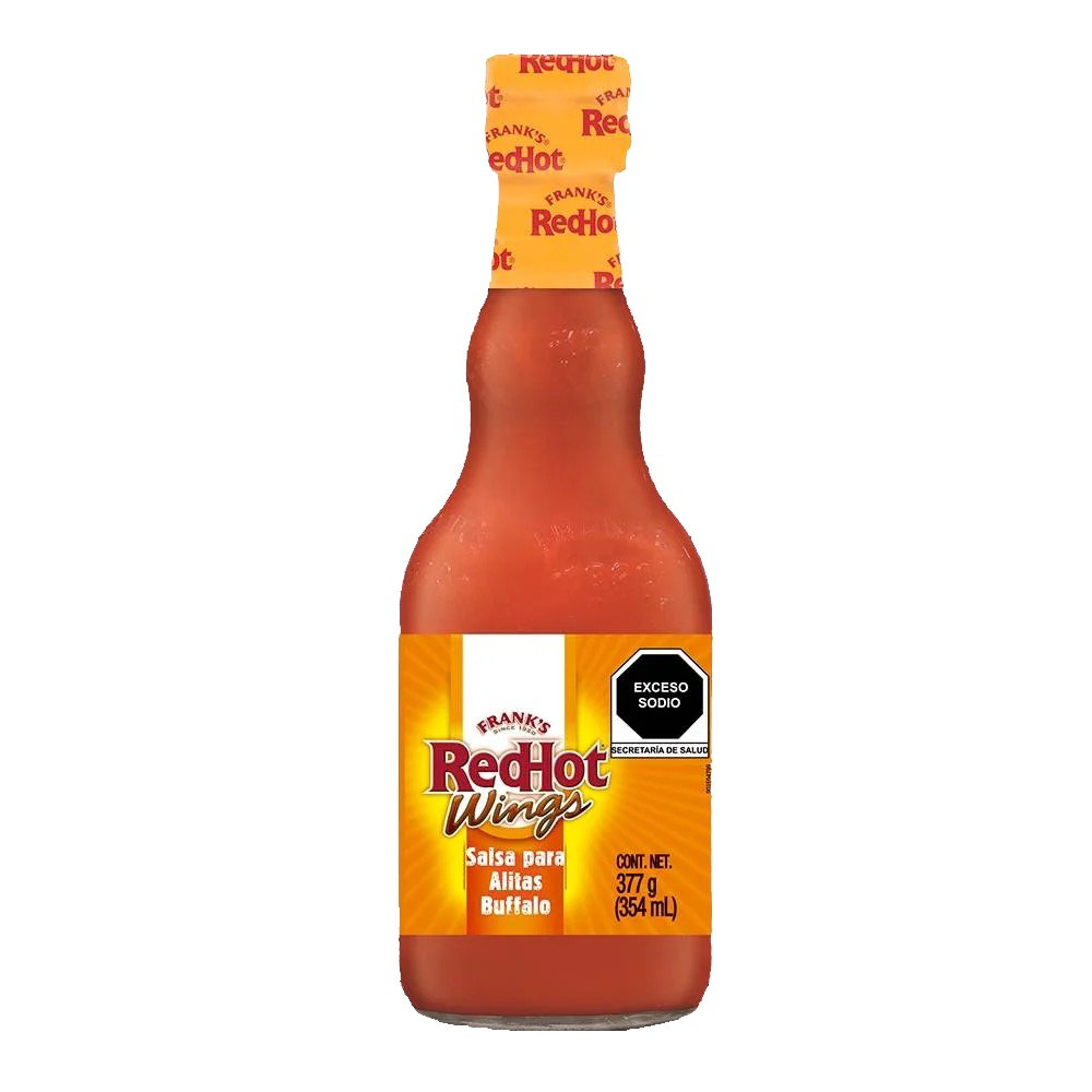 Salsa para Alitas Redhot Franks 354ML