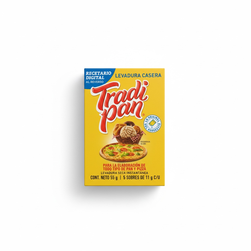 CAJA LEVADURA TRADI-PAN C/5 SOBRES