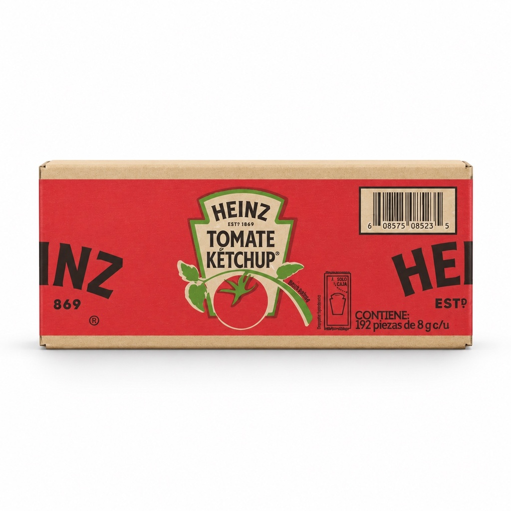 Catsup Porción 8GR C/192u Heinz