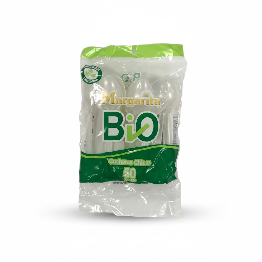Tenedor Mediano Monark Bio Compostable C/25u