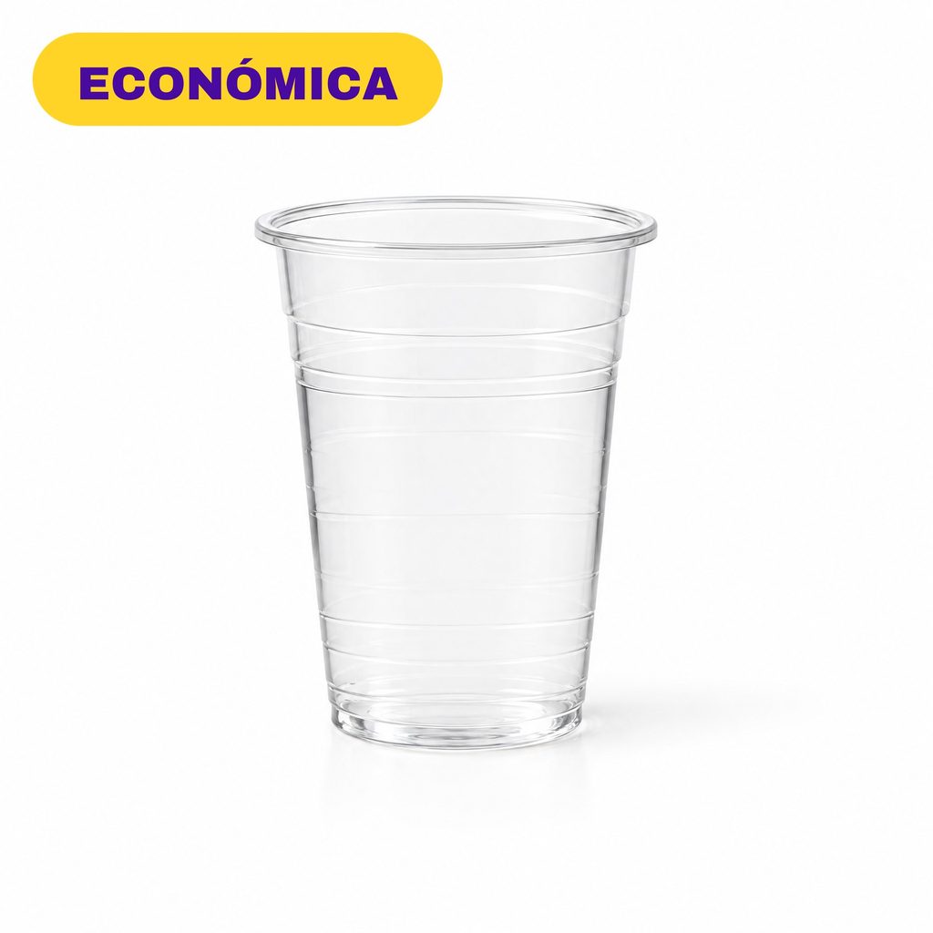Vaso Plástico 10oz Económico 50u