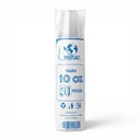 Vaso Plástico 10oz Bioplast 50u
