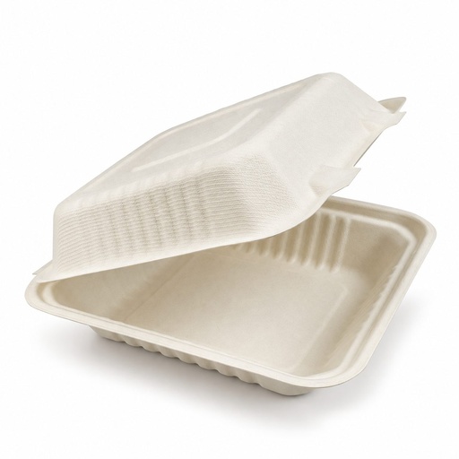[CC8L-0391] Contenedor Compostable 8X8 Liso (COMPOST-88) Inix