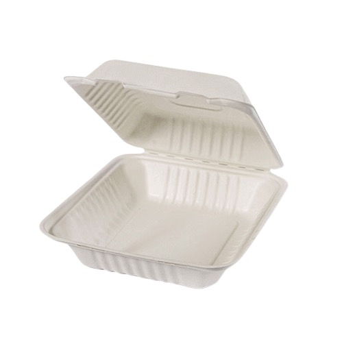 [CON-0130] CONTENEDOR COMPOSTABLE 9X9 LISO (COMPOST-99) INIX