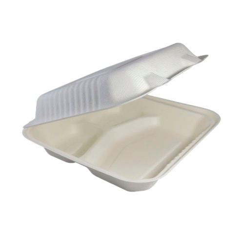 CONTENEDOR COMPOSTABLE 9X9 DIVISIÓN INIX