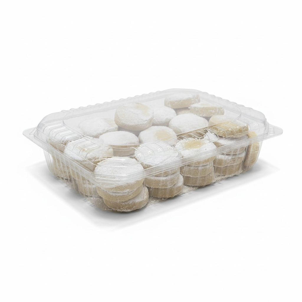 CAJITA GALLETA POLVORÓN BLANCO