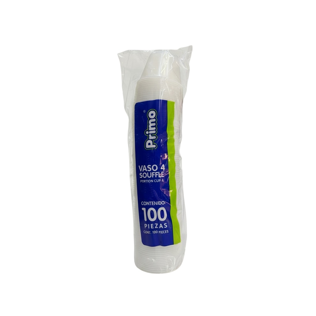 [VS4P-1155] VASO SOUFFLE 4oz PRIMO C/100u