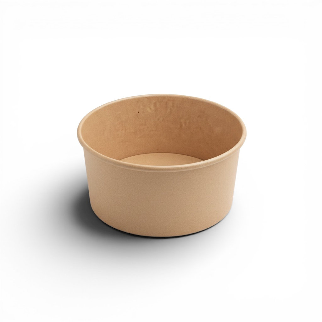 Ensaladera de Papel Kraft 25oz (SBL750-150) Inix