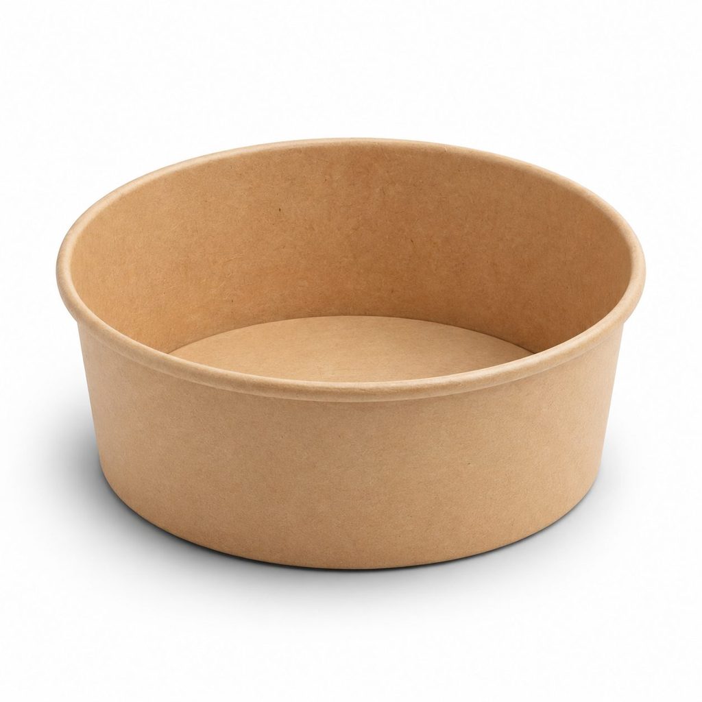 Ensaladera de Papel Kraft 25oz (SBL750-150) Inix