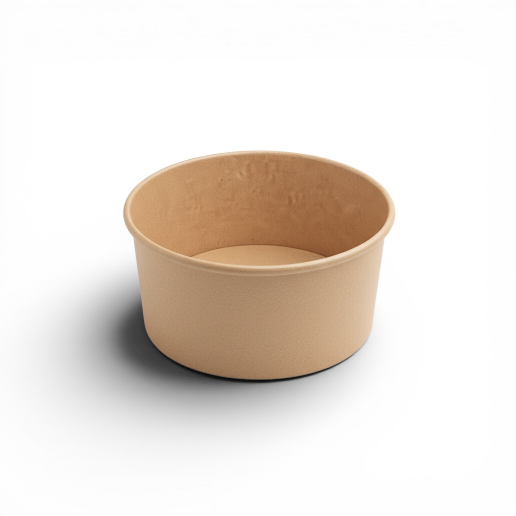 ENSALADERA DE PAPEL KRAFT 25oz (SBL750-150) INIX