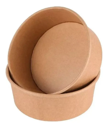 ENSALADERA DE PAPEL KRAFT 25oz (SBL750-150) INIX
