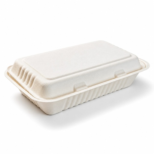 [CC9C-0392] Contenedor Compostable 9X6CM (COMPOST-96) Caña de Azúcar Inix