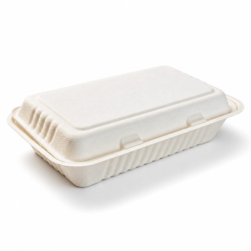 [CC9C-0392] Contenedor Compostable 9X6CM (COMPOST-96) Caña de Azúcar Inix
