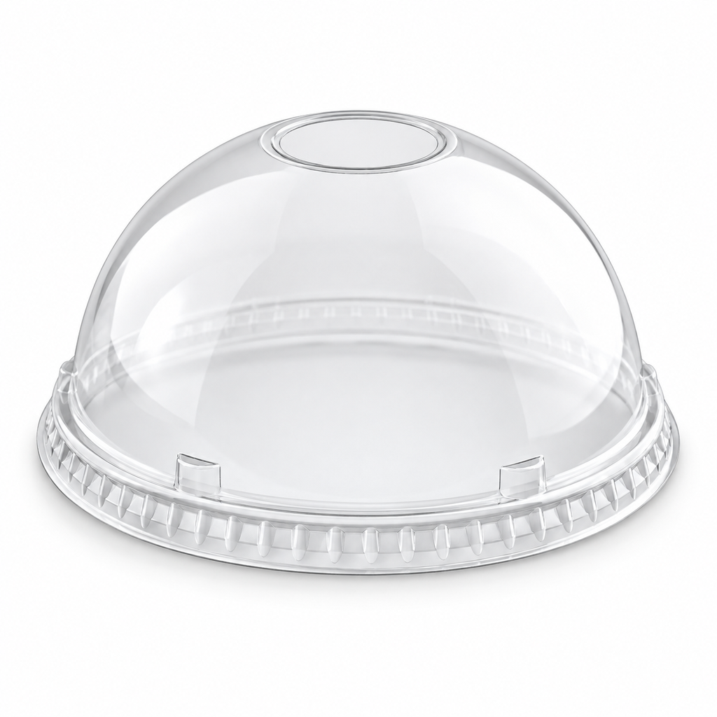Tapa Domo Vaso Frappé PET (DL-92)INIX C/100u