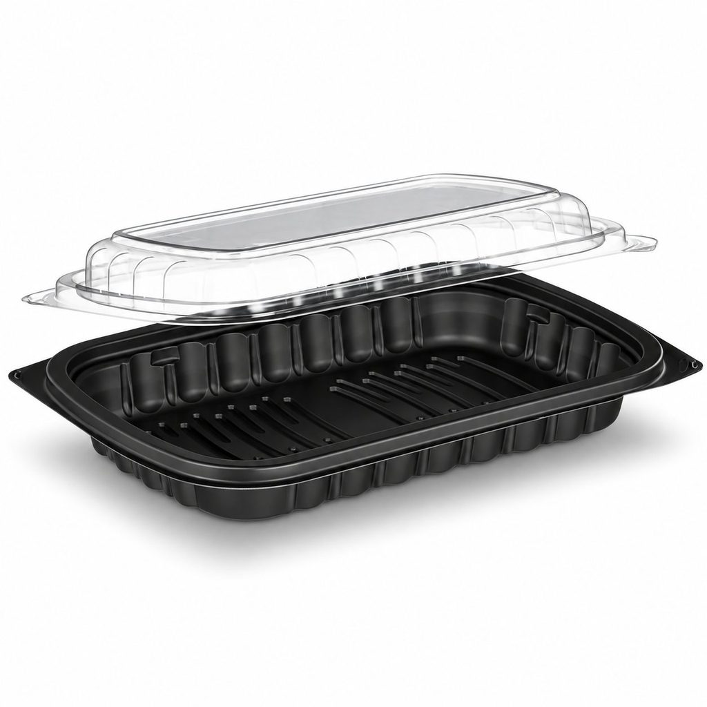 Contenedor para Comida Caliente  Antiempañante (CPP2415N) 24X15X6 Inix