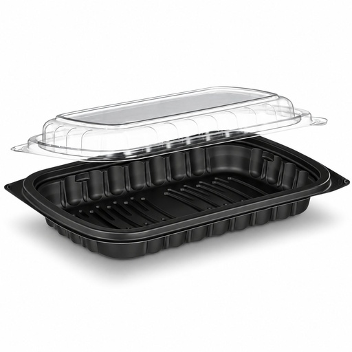 [CPCC-0399] Contenedor para Comida Caliente  Antiempañante (CPP2415N) 24X15X6 Inix
