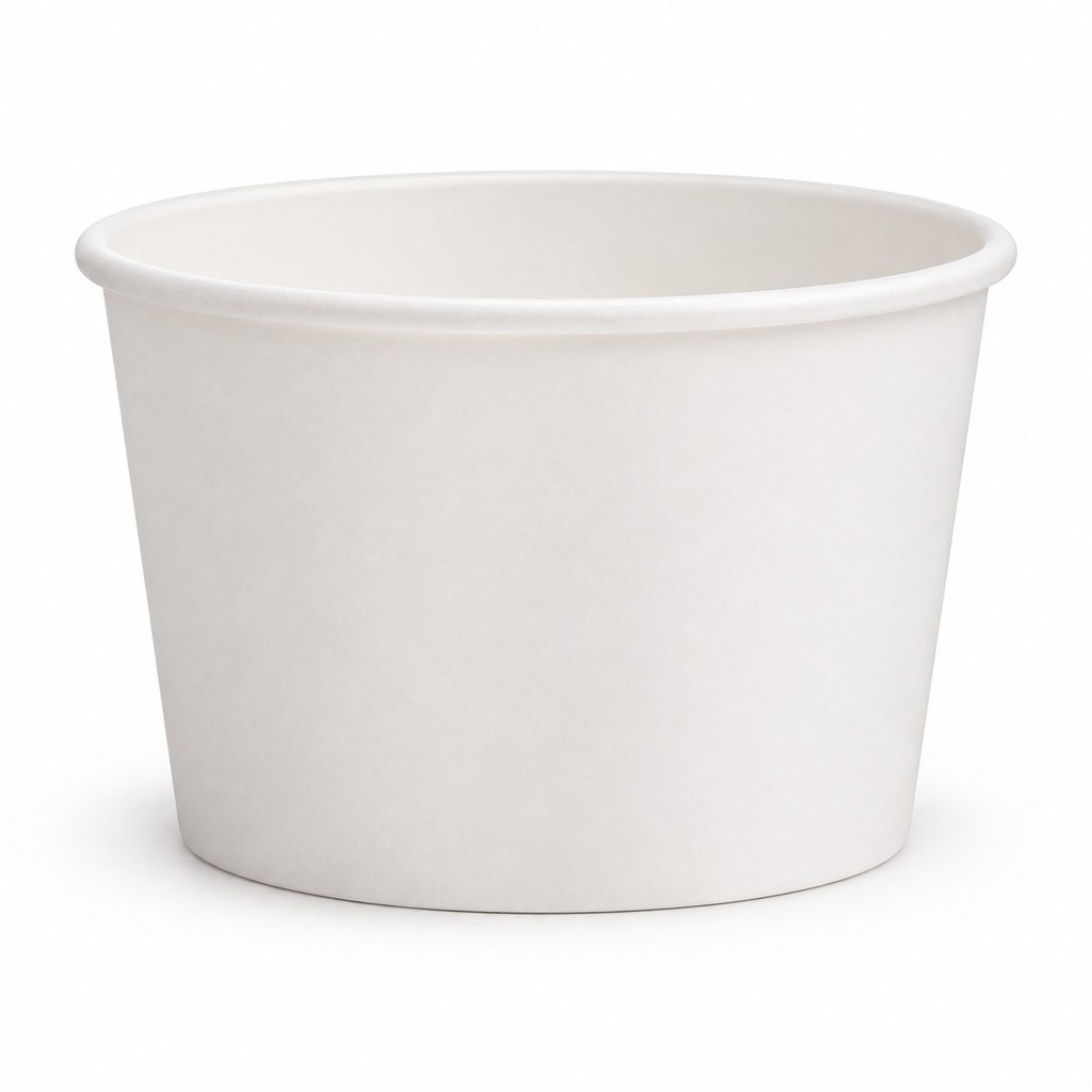 Envase Papel Blanco 8OZ (CPH08-95) Inix 50PZ