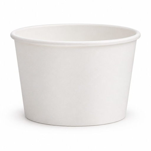 [EPB8-0553] Envase Papel Blanco 8OZ (CPH08-95) Inix 50PZ