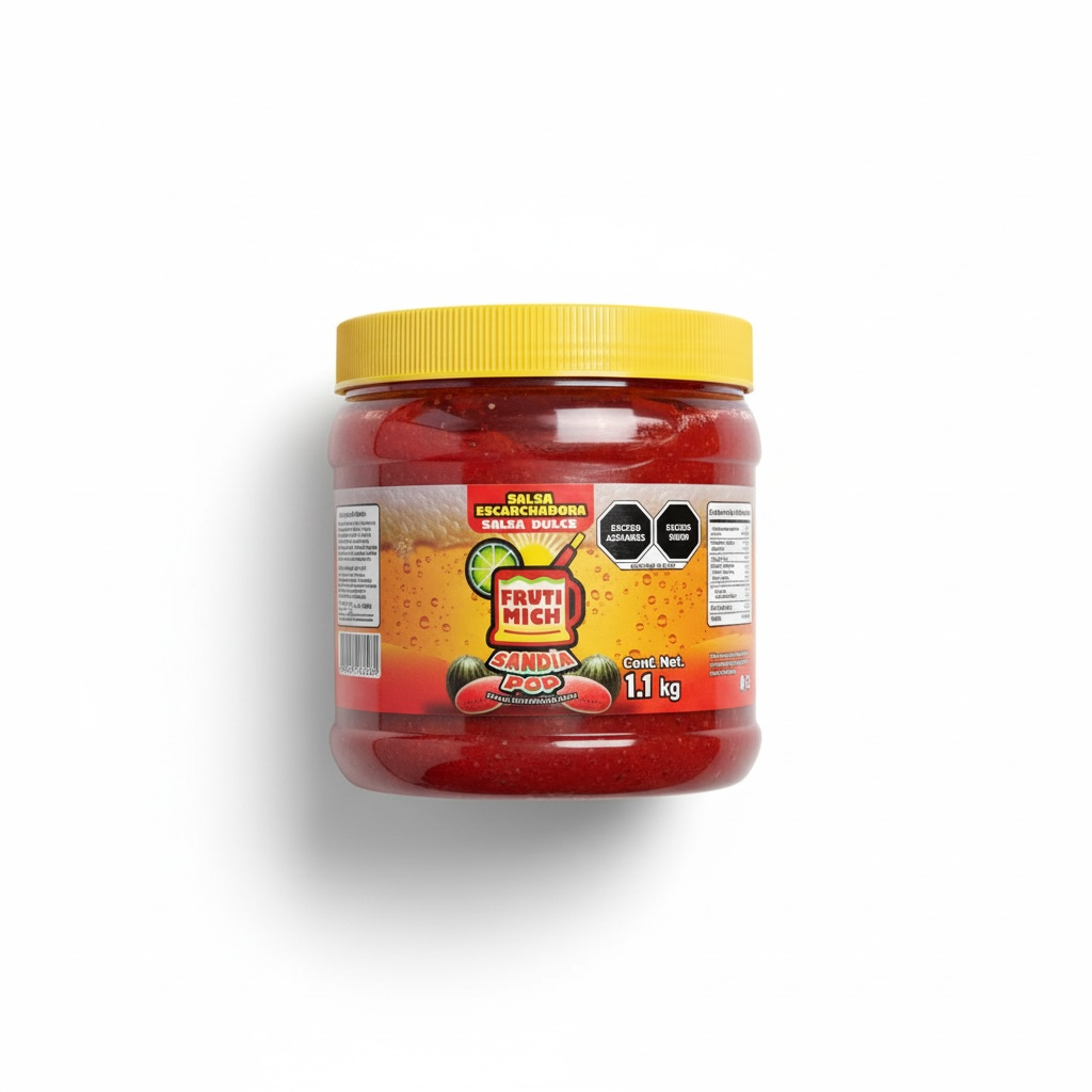 ESCARCHA PARA BEBIDAS FRUTI MICH SANDÍA POP 1.1KG