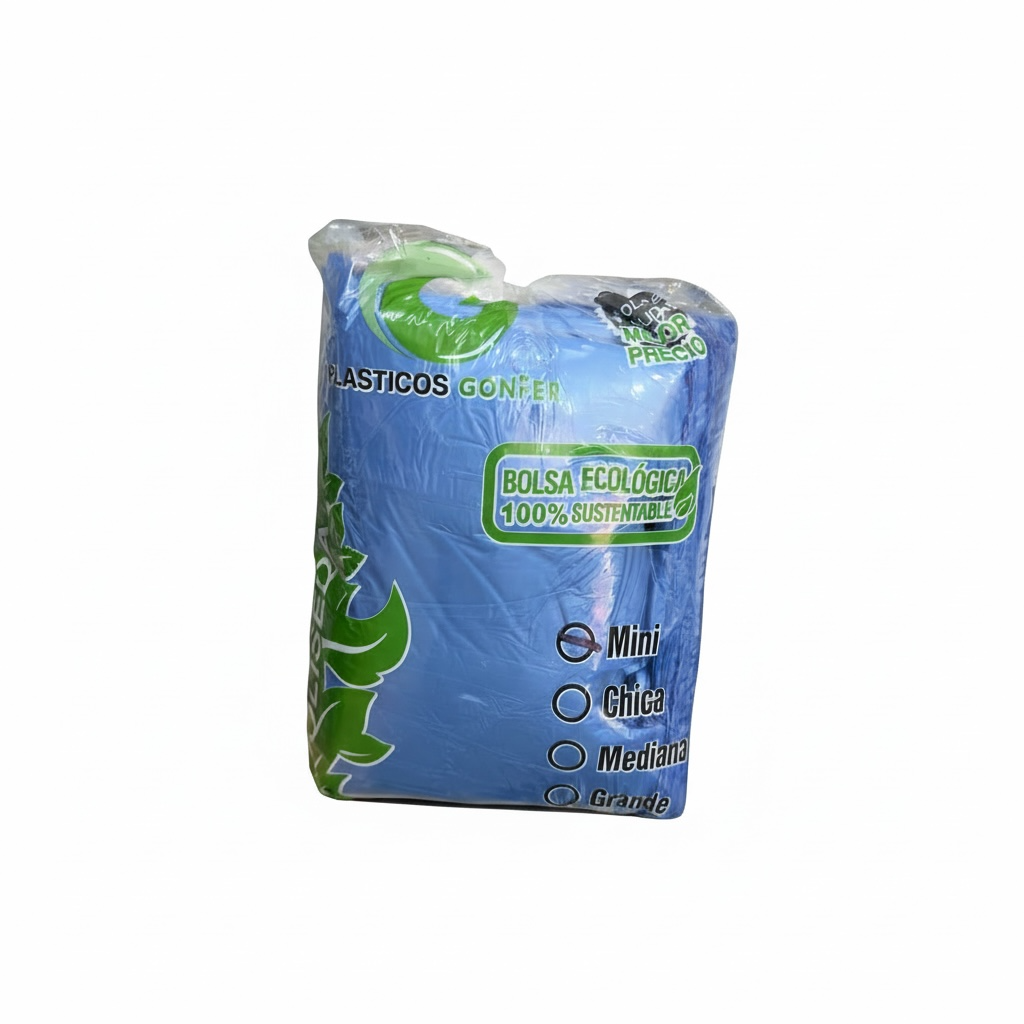 BOLSA CAMISETA POLISEDA MINY 18X30 GONFER