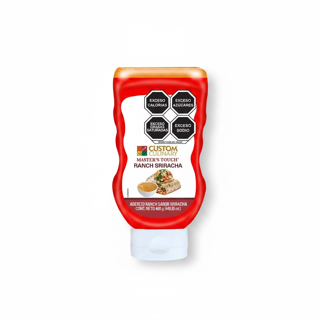 [ARSC-0225] ADEREZO RANCH SIRRACHA CUSTOM CULLINARY 460GR