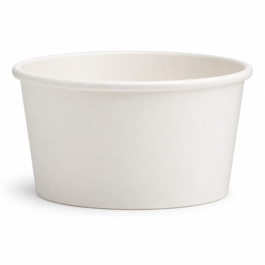 Envase Papel Blanco 4OZ (CPH04-75)INIX 50PZ