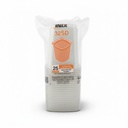 [EPCI-0561] Envase Plástico Cuadrado Inix 32SD 1 Litro Inix C/25u
