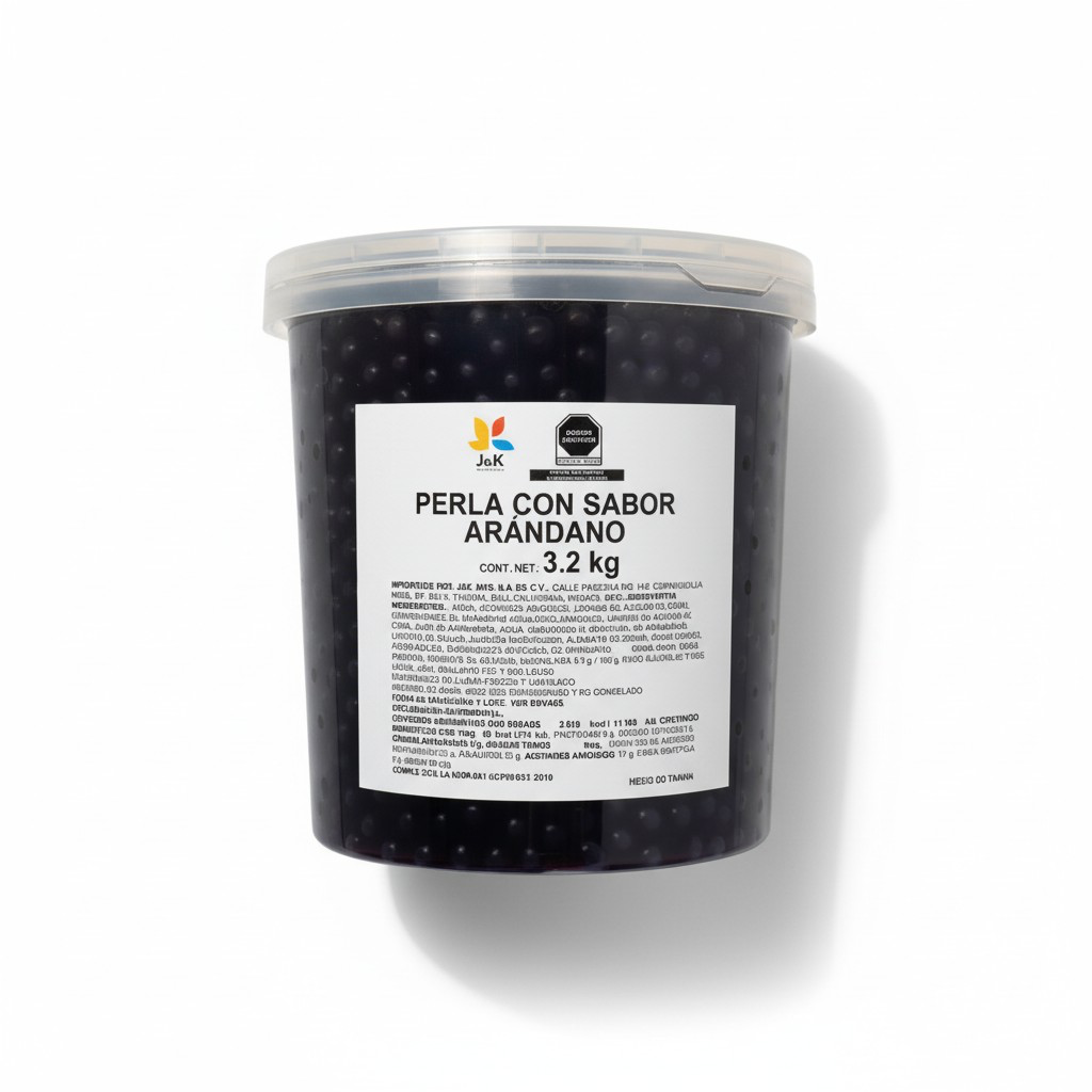 PERLAS EXPLOSIVAS SABOR ARÁNDANO J&K