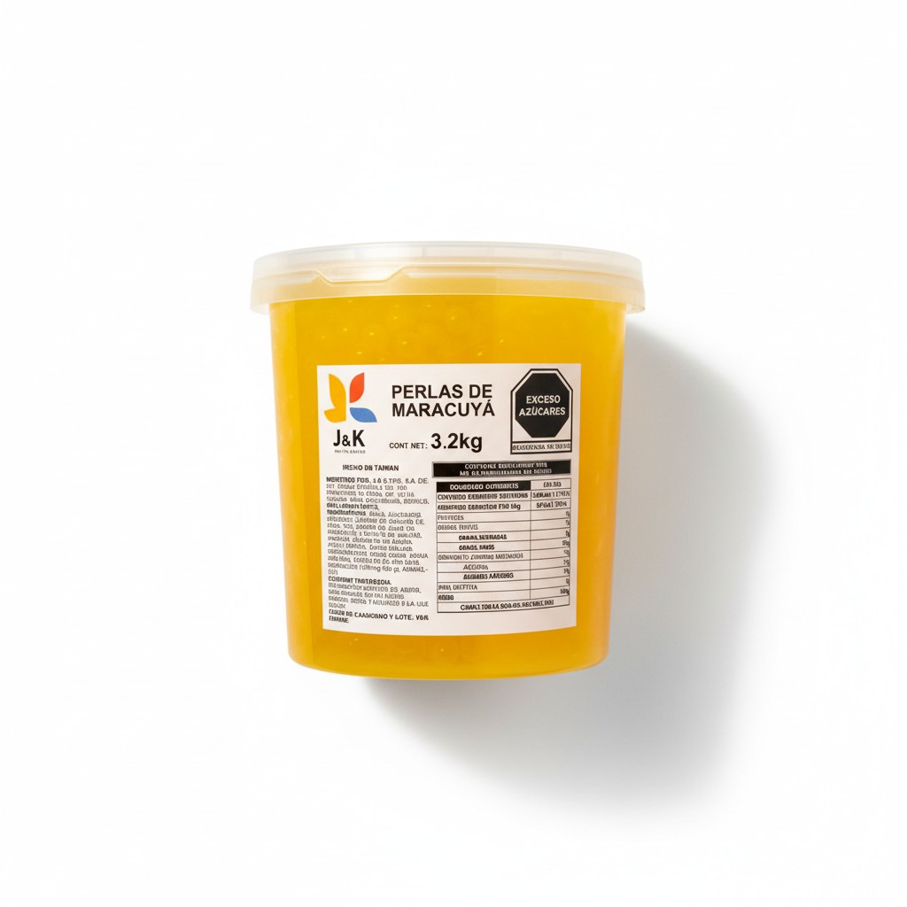 PERLAS EXPLOSIVAS SABOR MANGO C/3.2kg J&K