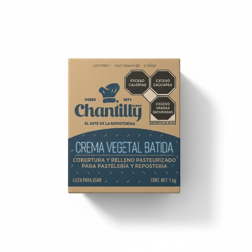[CBC1-0506] Crema Batida Chantilly 1kg