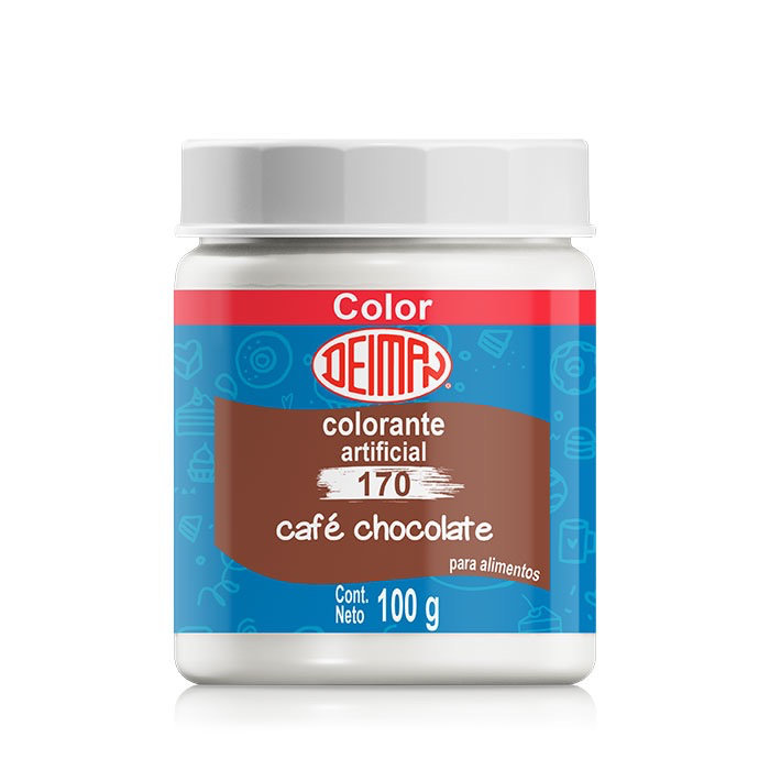 Colorante en Polvo Deiman 170 Cafe Chocolate 100G