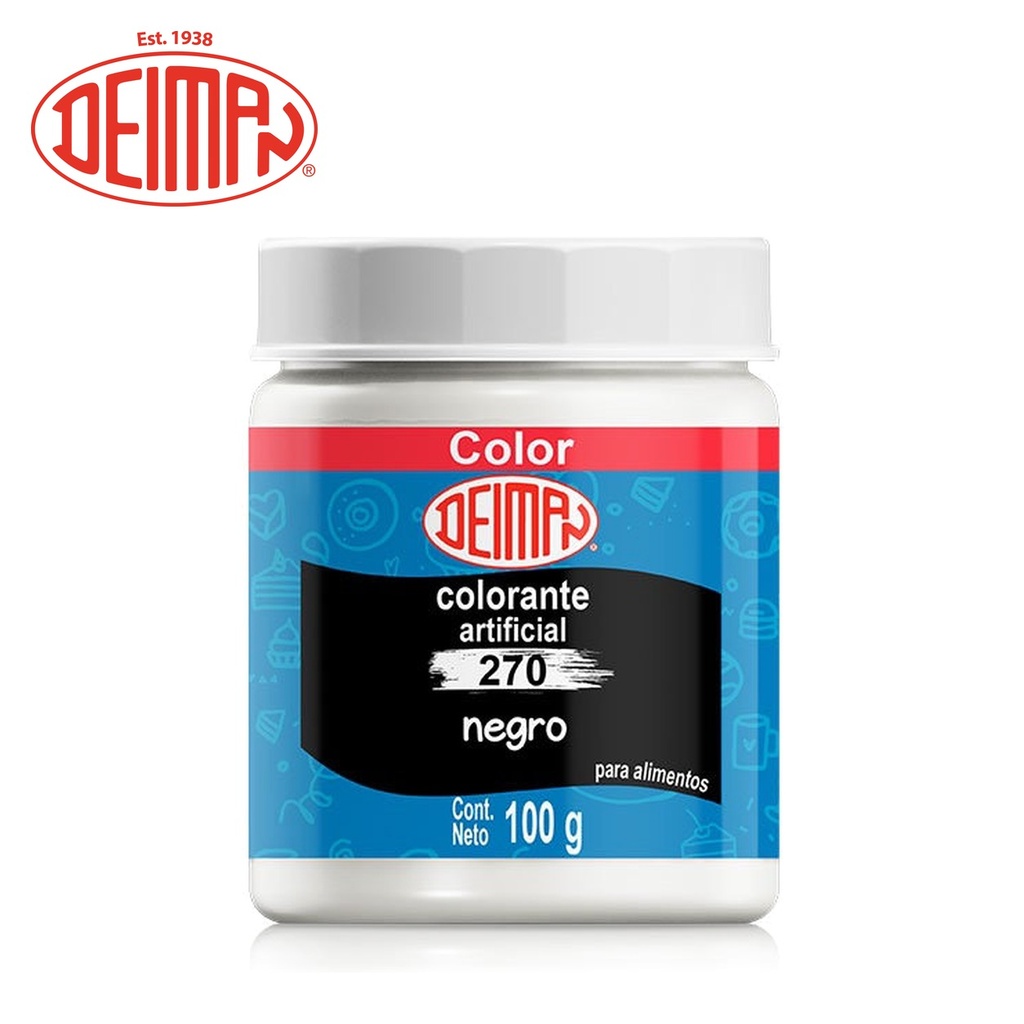 Colorante en Polvo Deiman 270 Negro 100G