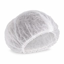Cofia Plisada Desechable Blanca 21” Prosafe C/100u