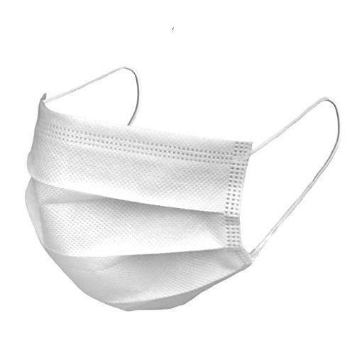 Cubrebocas Plisado Blanco Prosafe C/50u