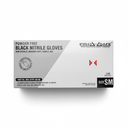 GUANTE NITRILO NEGROS S/M PROSAFE C/100u
