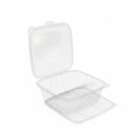 Contenedor PET Tapa Plana 18X16 Transparente Reyma