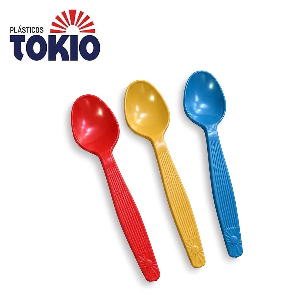 Cuchara Chica (Pastelera) Colores Tokio