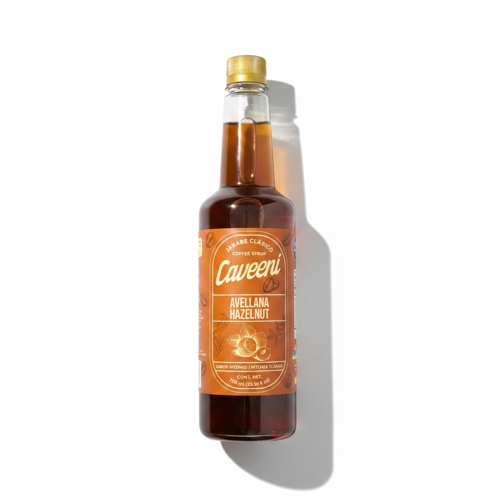 [JSAC-0716] JARABE SABOR AVELLANA CAVEENI 750ML