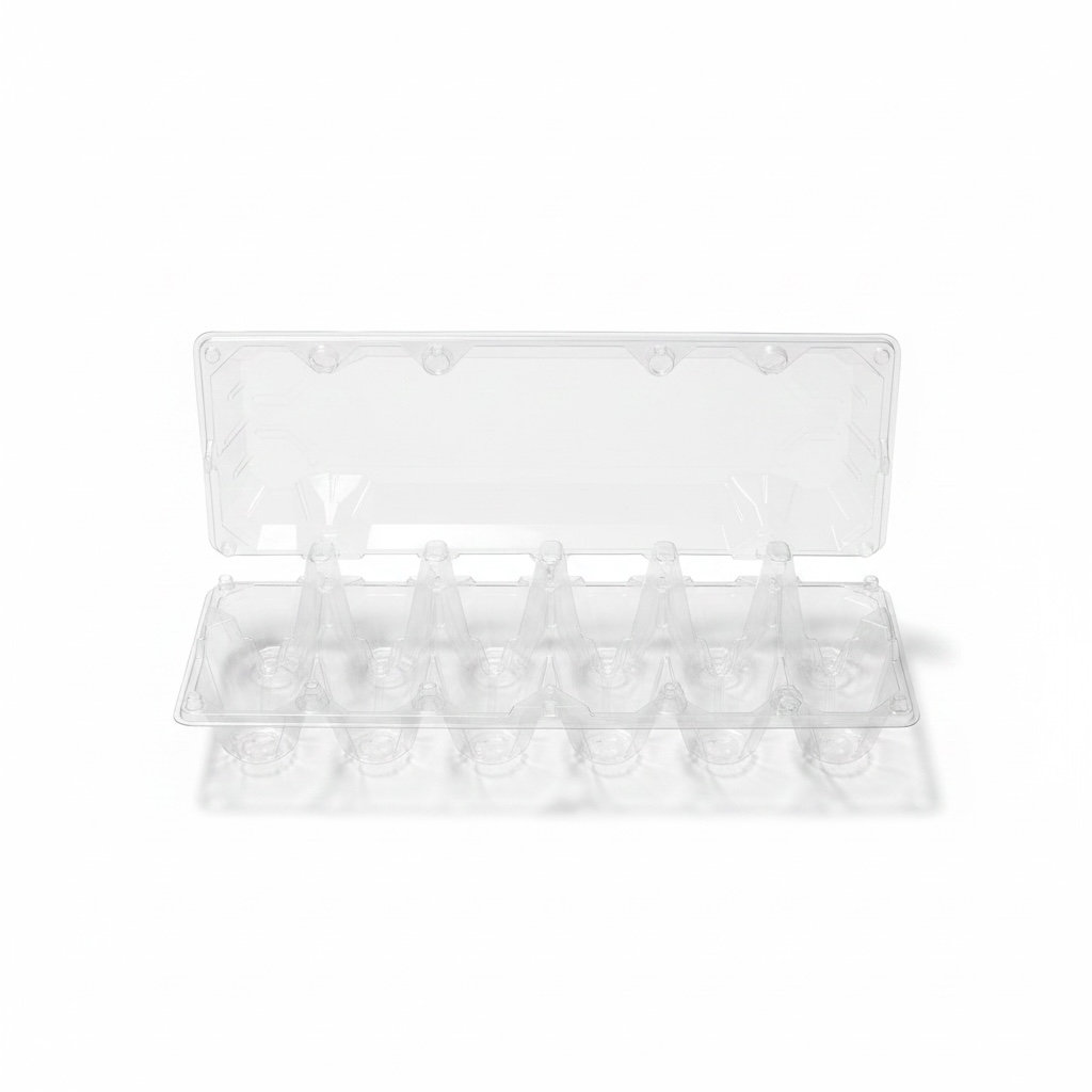 Contenedor Bisagra para 12 Huevos Inix