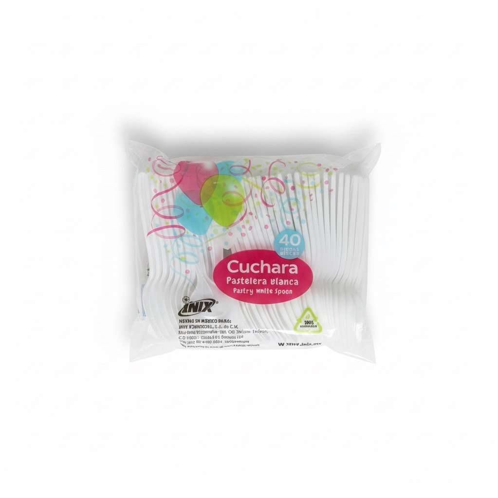 Cuchara Pastelera Inix C/40u