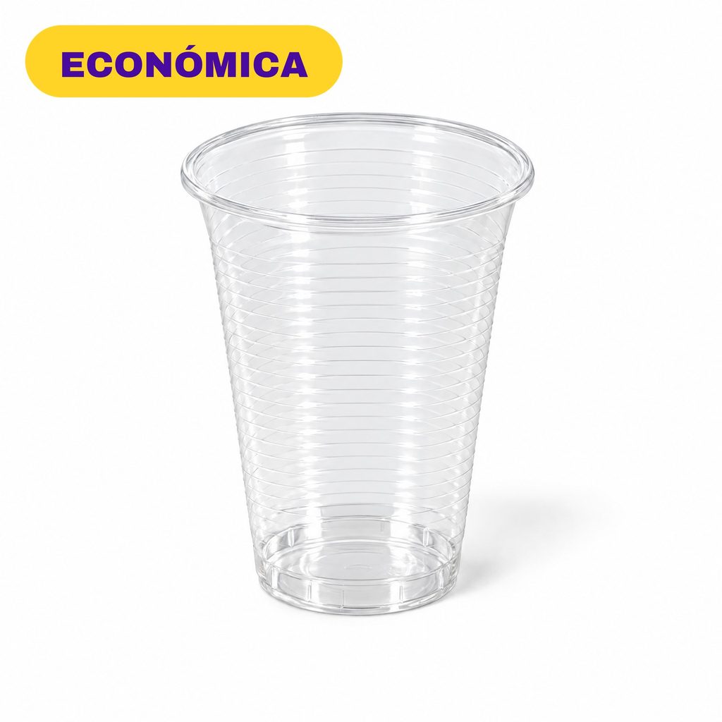 Vaso Plástico 5.5oz Económico C/50u